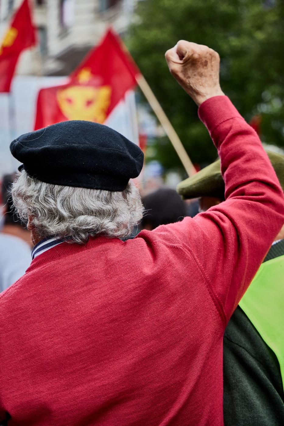 May Day Demonstration.Madrid 2025.