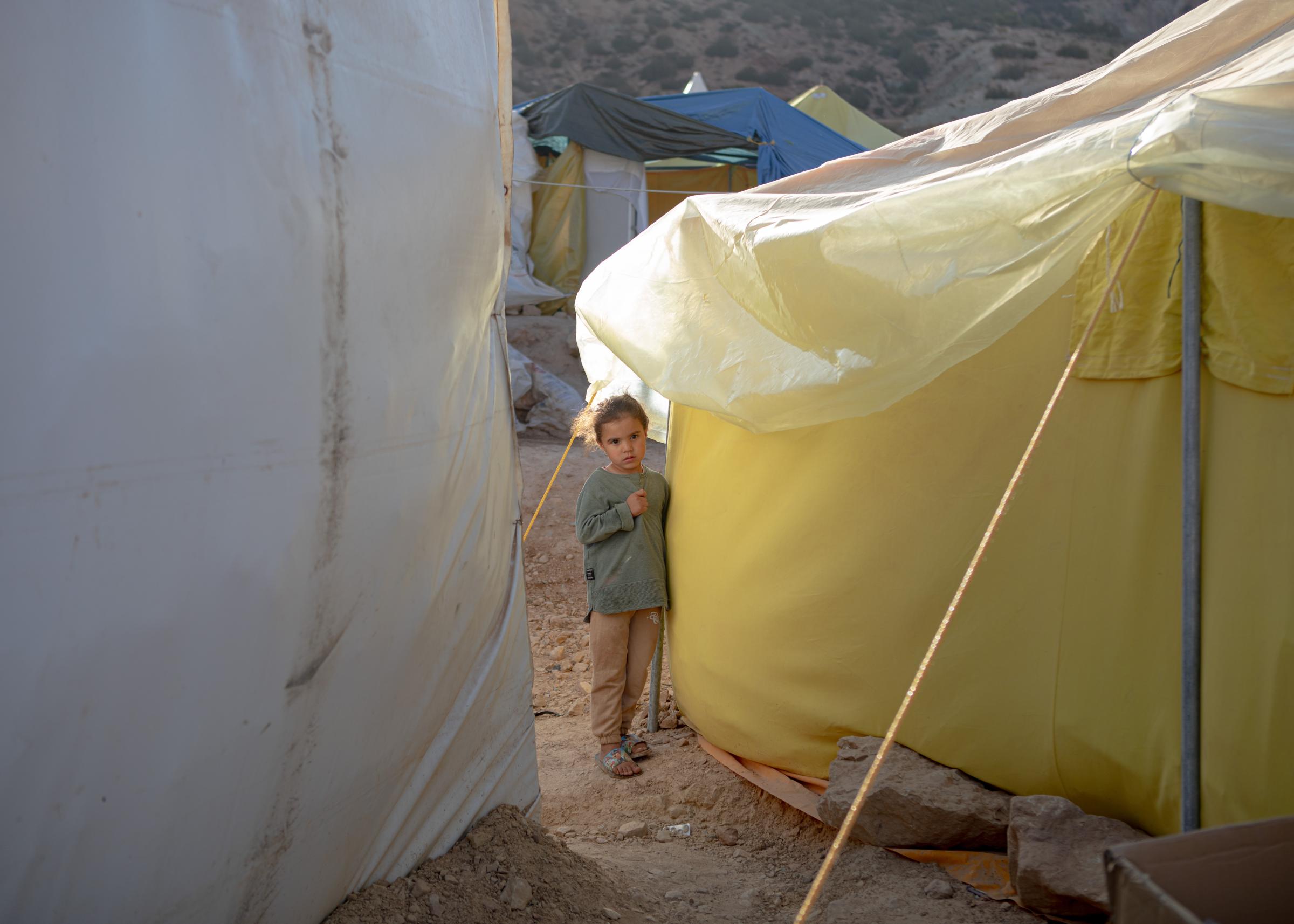Standstill. The aftermath of the earthquake in Morocco - 