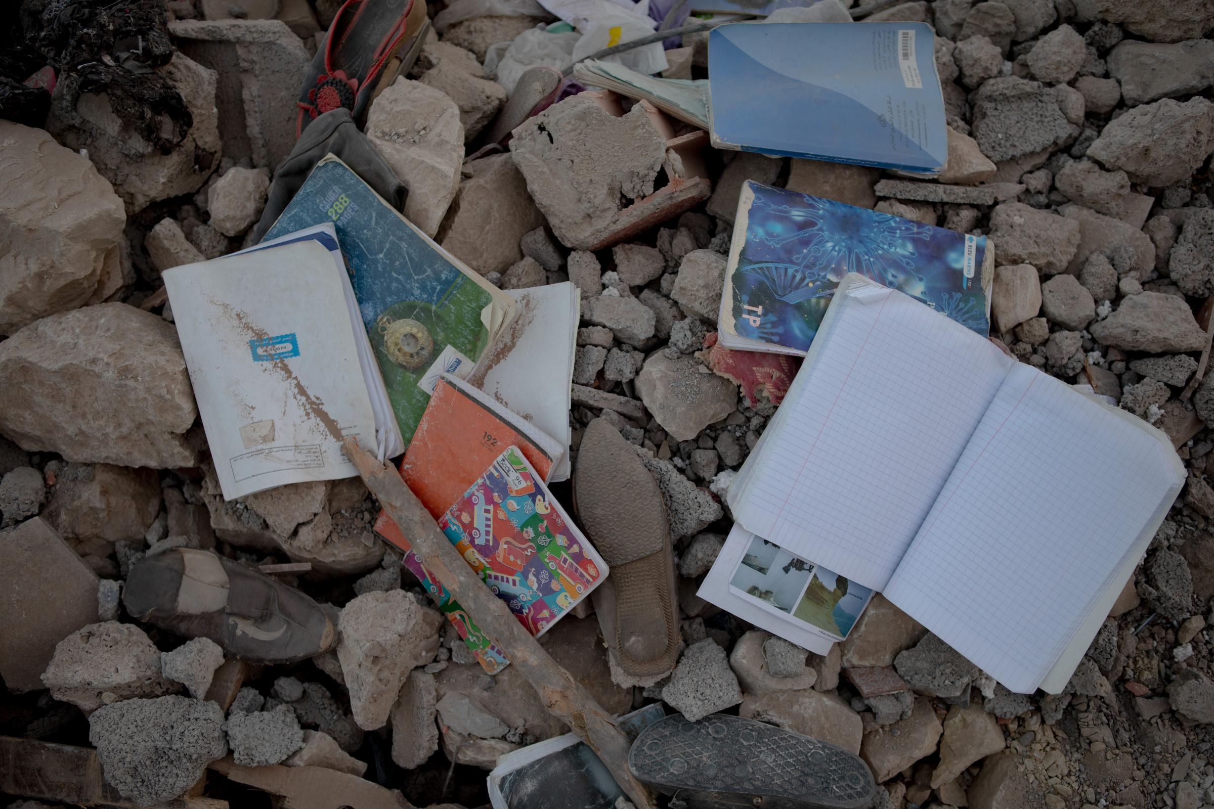 Standstill. The aftermath of the earthquake in Morocco - 