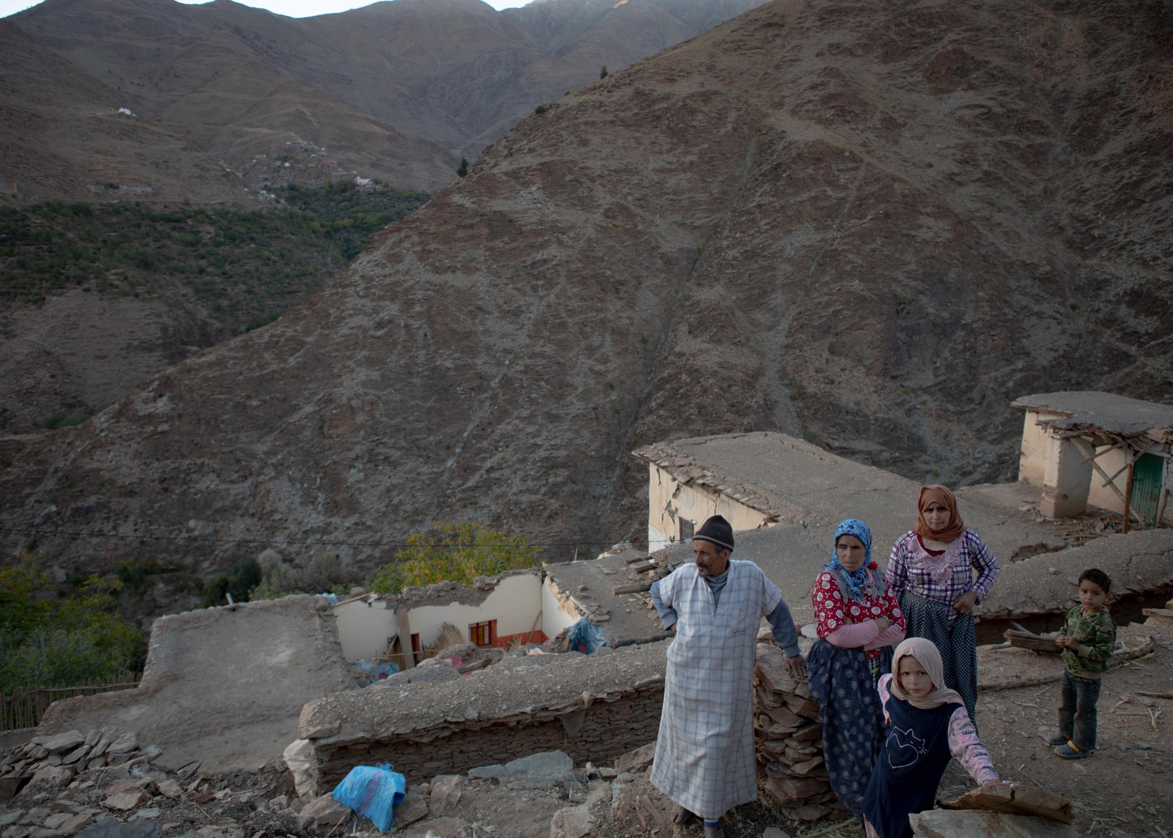 Standstill. The aftermath of the earthquake in Morocco - 