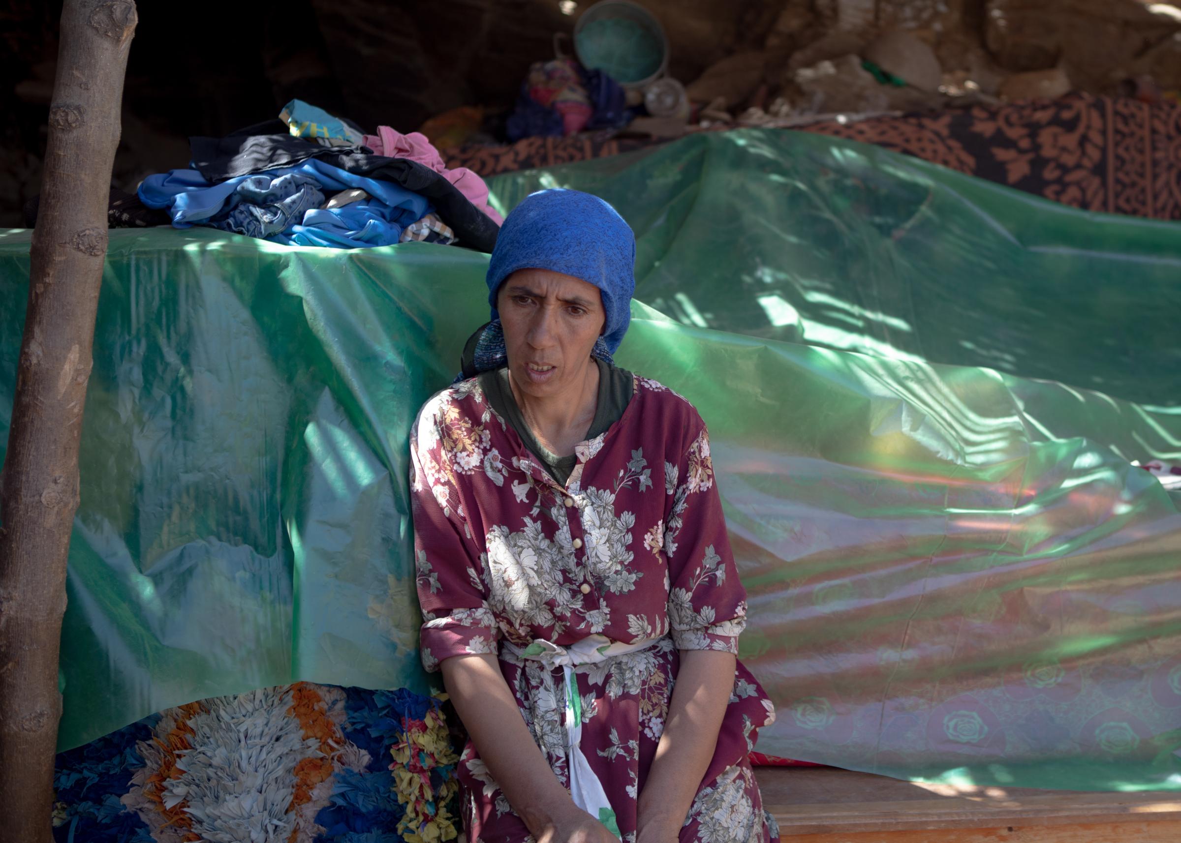 Standstill. The aftermath of the earthquake in Morocco - 