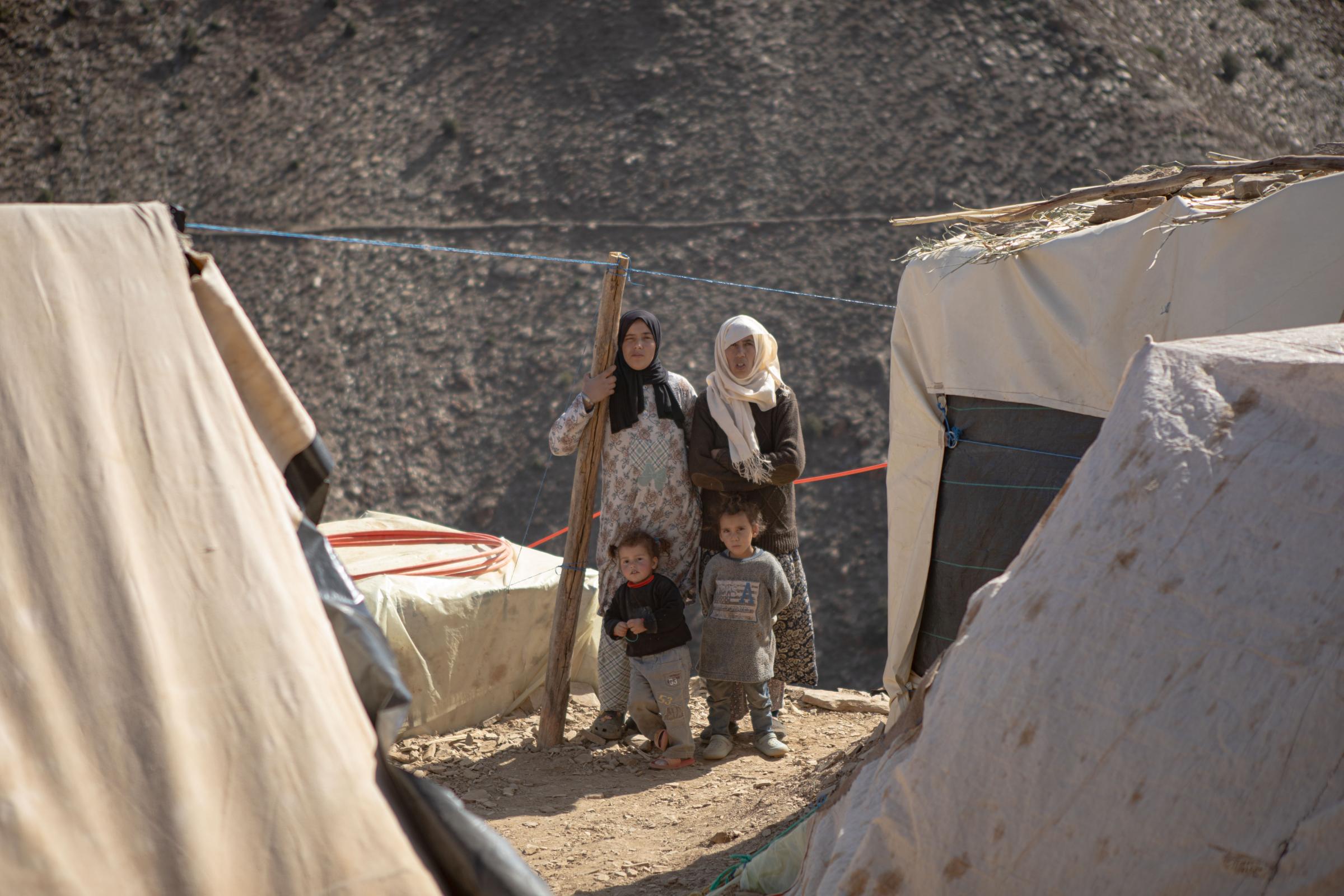 Standstill. The aftermath of the earthquake in Morocco - 