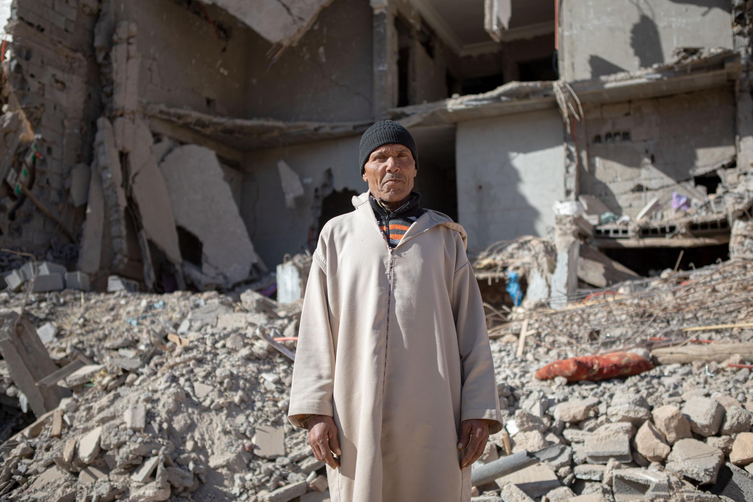 Standstill. The aftermath of the earthquake in Morocco - 