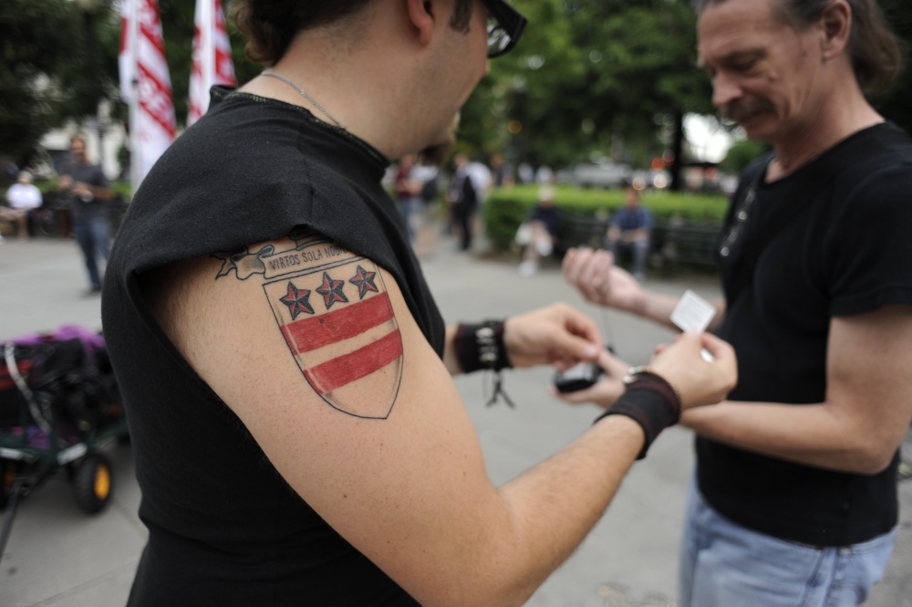 Dc Flag Tattoo Day By Frank Turner Art And Doentary Photography Loading Dsc0294 Jpg