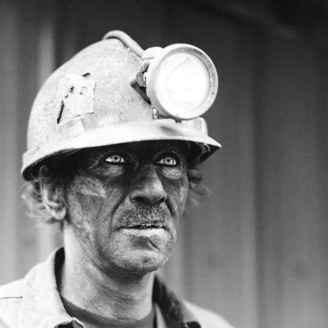 Image from The Portraits -   Randy, Orchard Slope Mine, 2011  