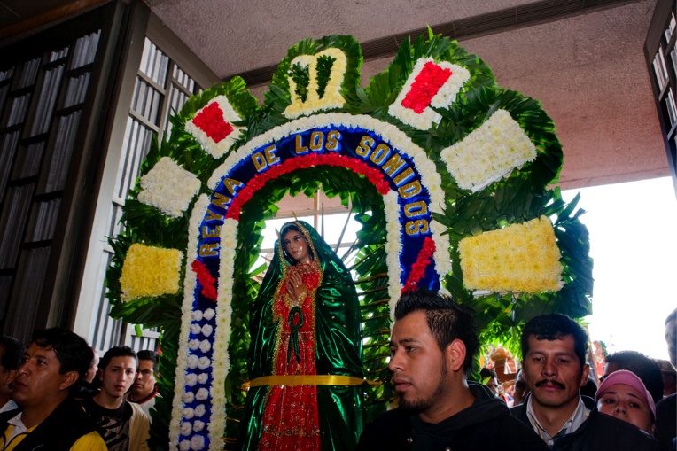 Sonidero Culture - The Sonidero Procession to the Guadalupe Basilica happens...