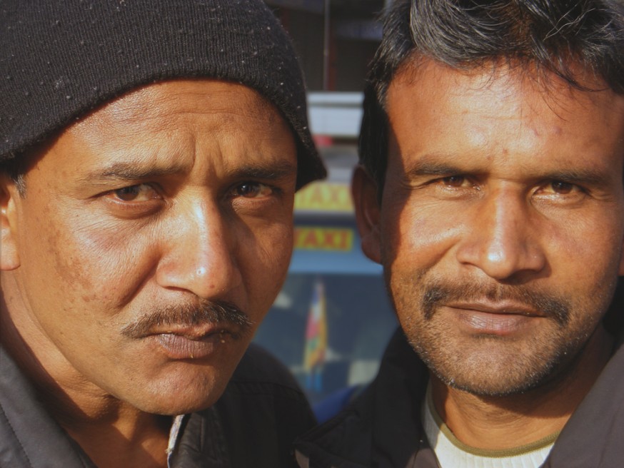 Nepal Diary - Katmandu street musicians.