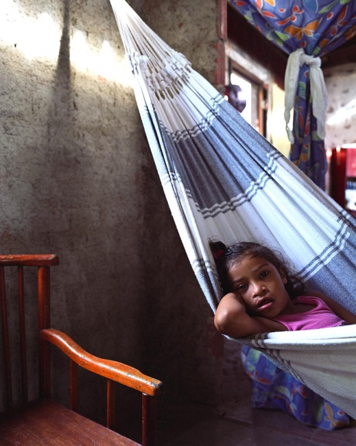 Image from Medical Missions - Evelyn relaxes at home Aquiraz, Brazil, 2008   For...