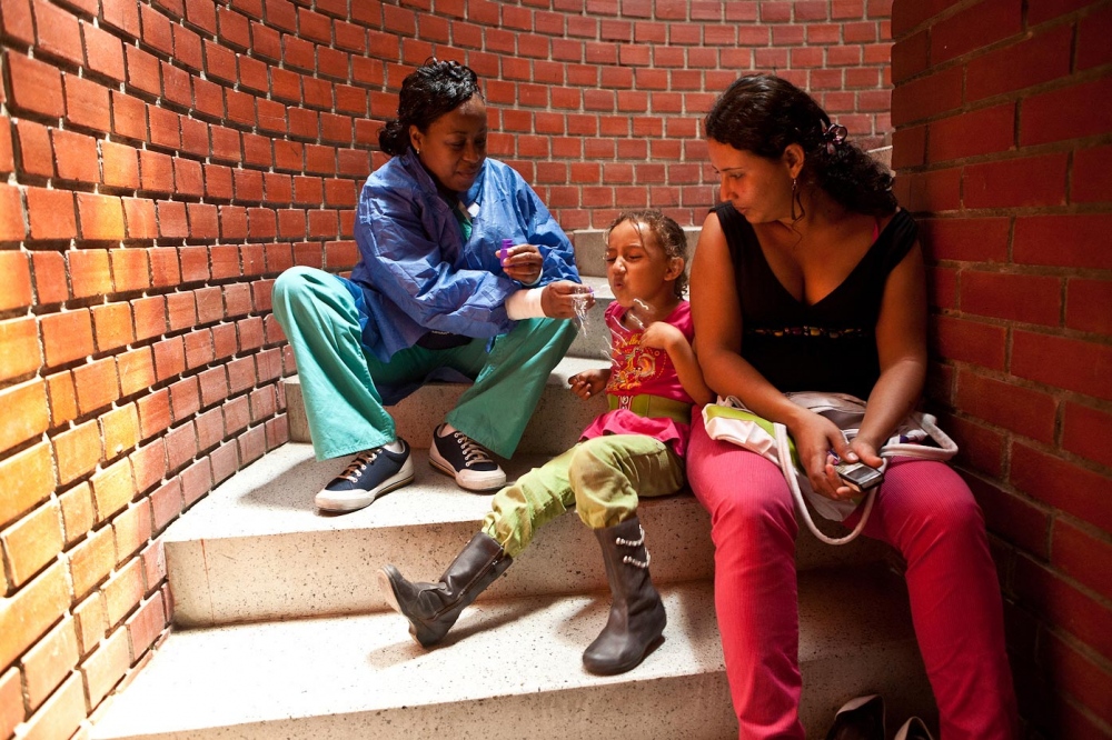 Image from Medical Missions - Blowing bubbles with Chikela Cody Santa Marta, Colombia,...
