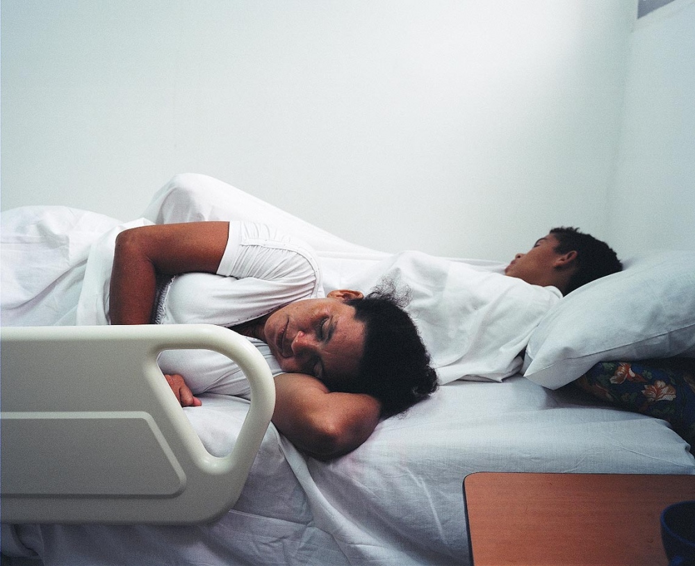 Medical Missions - Sleeping at the hospital Santa Marta, Colombia, 2010...