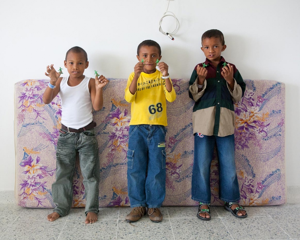 Image from Medical Missions - Toy soldiers Santa Marta, Colombia, 2010   For Healing...