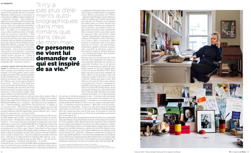  M, le Magazine du Monde, January 2013 