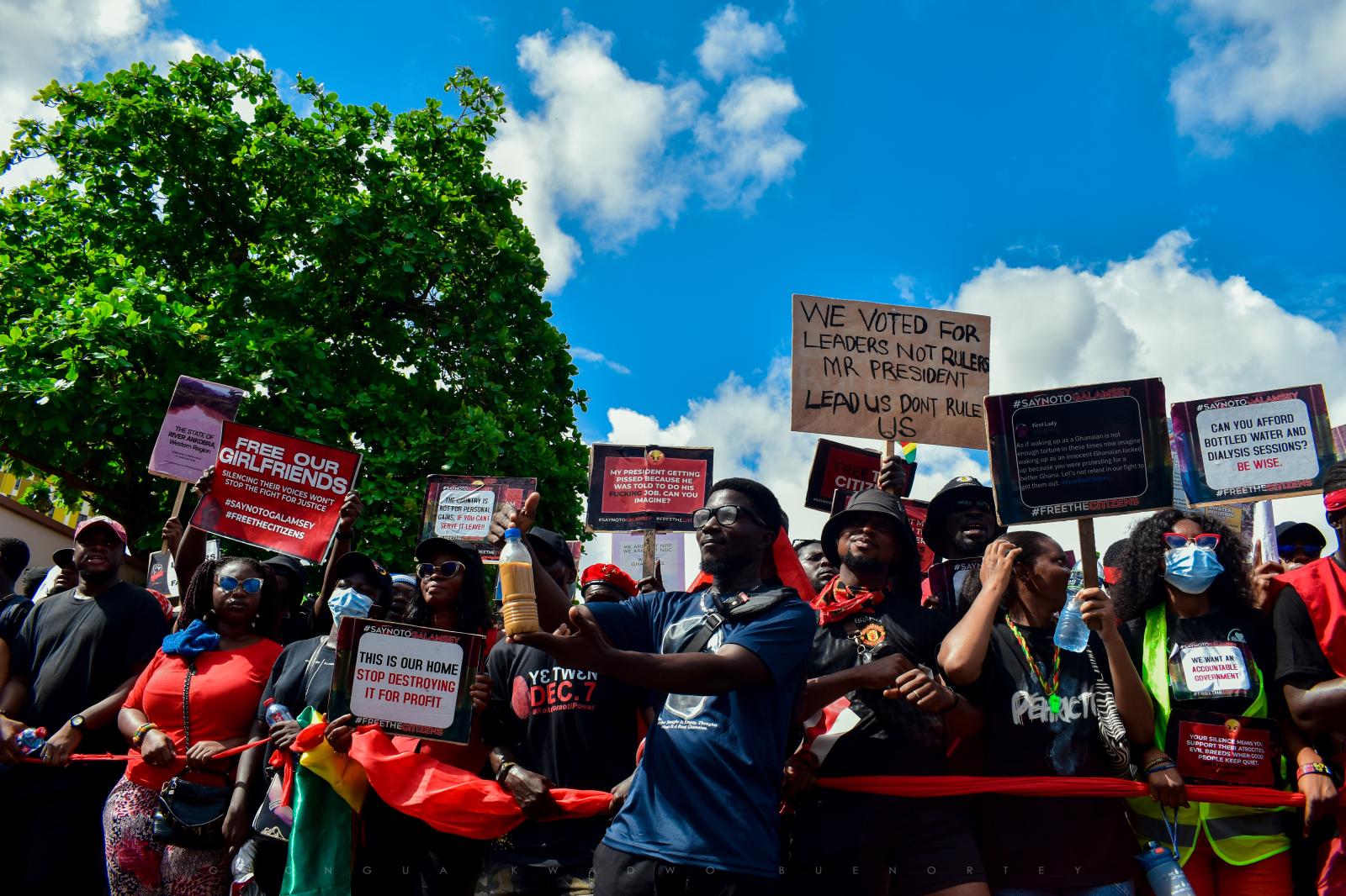 NO TO GALAMSEY DEMO