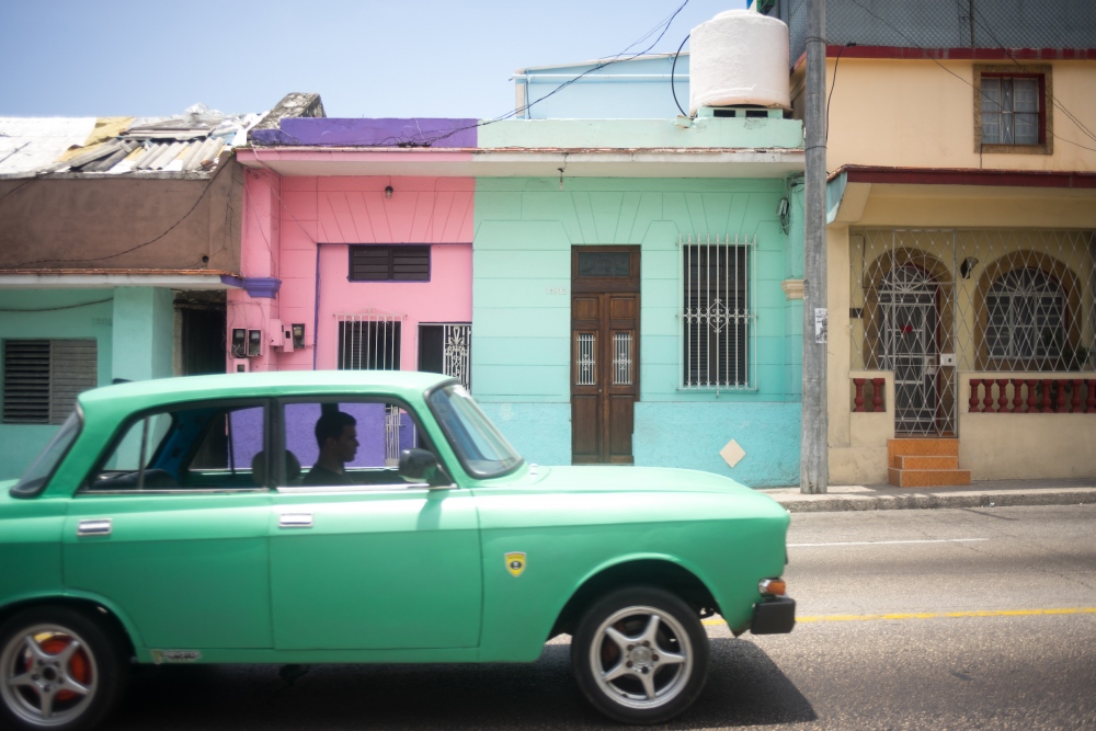 As well as old american cars, C...'s. Marianao, Havana, Cuba