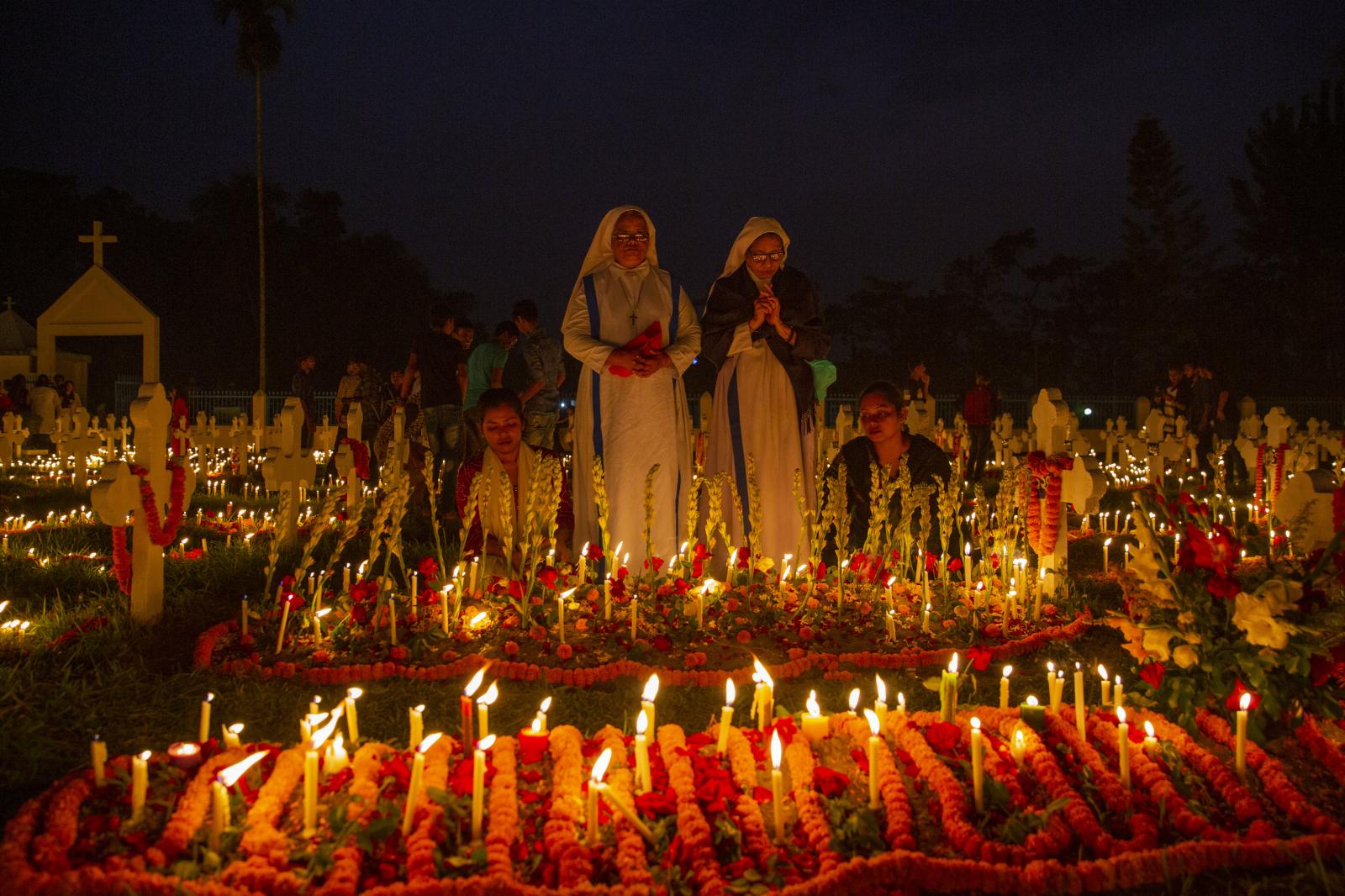 Sacred Silence Among the Tombs