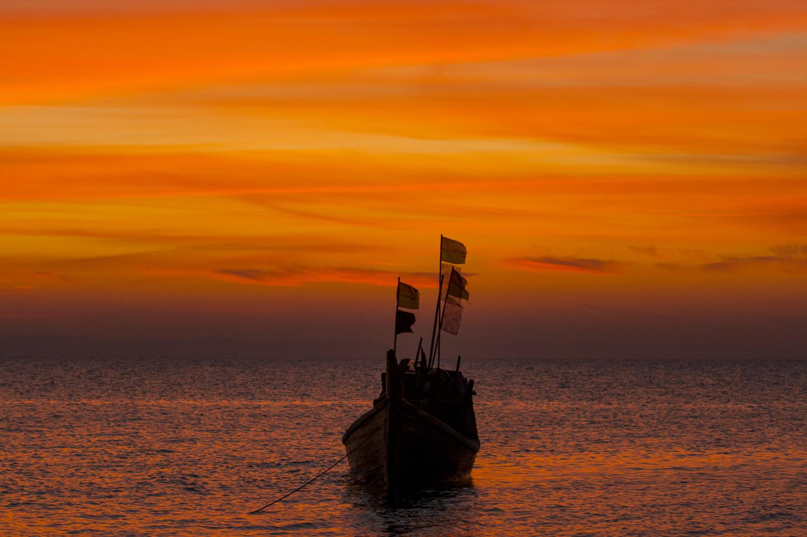 Island Awakening in the Bay of Bengal