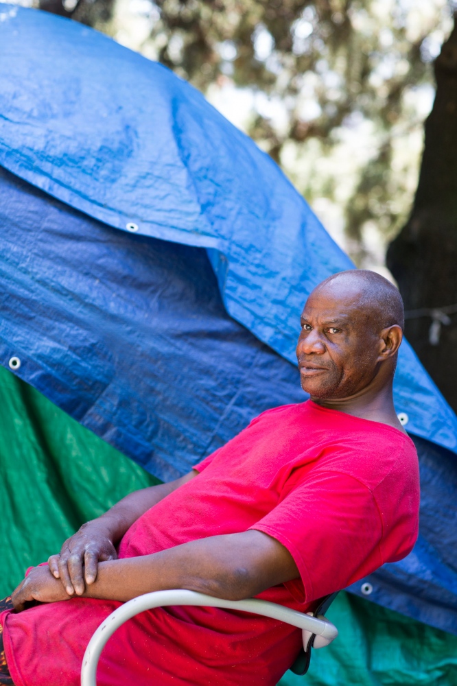 Homeless Voters - Marvin Ross, 56, Hazelnut Grove, Portland, Oregon