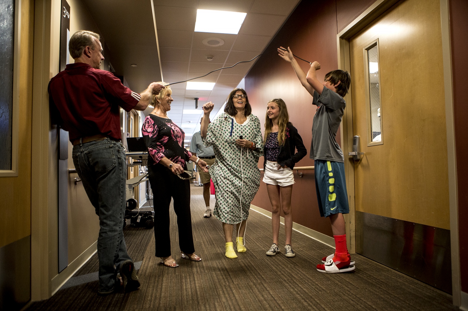 Facing Cancer Head On - Stacey took her second walk through the hospital hallways...