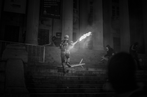 Protests & Civil Unrest in Rio de Janeiro -                 
                