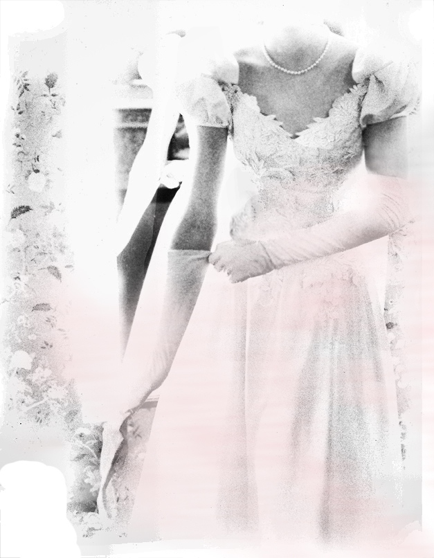 Fashion Bits -  Debutante Ball  MADEMOISELLE  Helene Silverman AD 