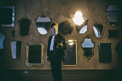 Magician a the casino of Saint Vincent, for&nbsp;Vanity Fair, 2014