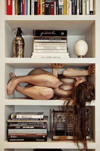 Image from PORTRAITS - from the project "Naked in my house"