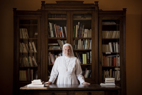 Sister Giuliana Galli, aka Sister Finance, for Vanity Fair, 2012