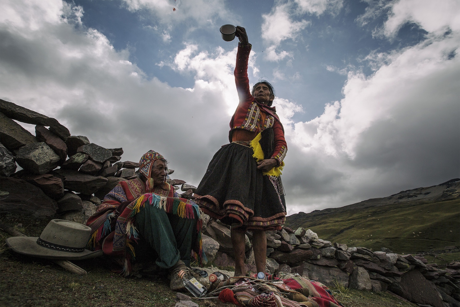 THE SHAMAN ON THE ANDES