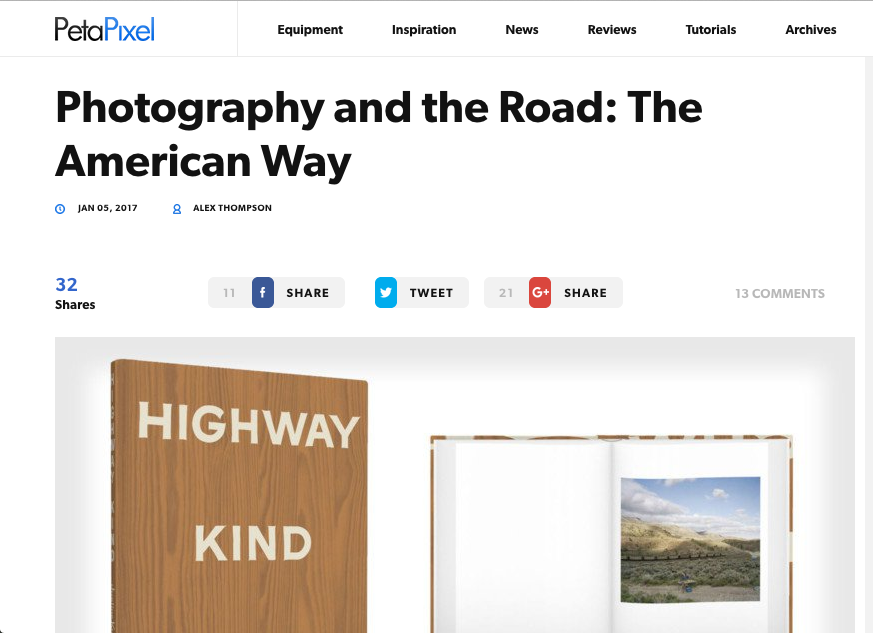 Photography and the Road