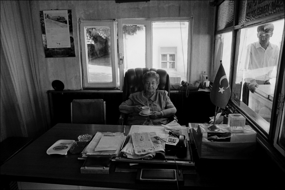  Woman at Her Desk, Turkey, Summer 1997 
