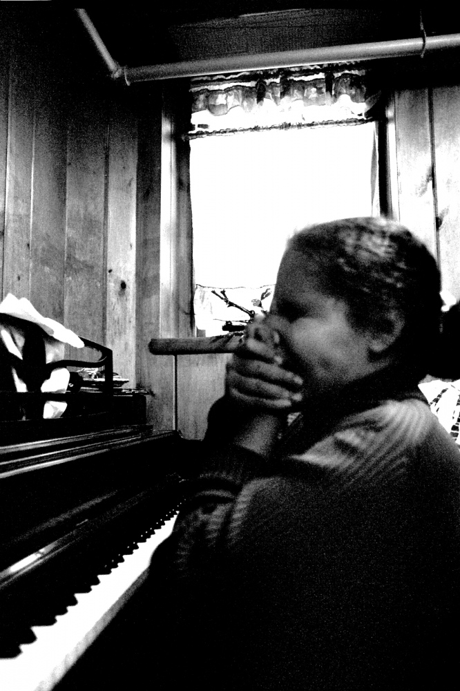 Piano Girl -  B., Spring Valley, NY, November 2009 