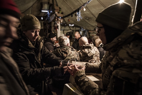 Image from WOMEN IN WAR, UKRAINE -                                                 Lunch at...