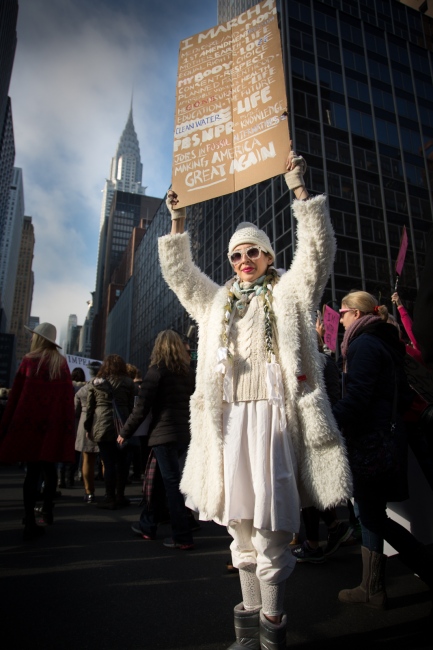 Women's March NYC Jan, 21 2017
