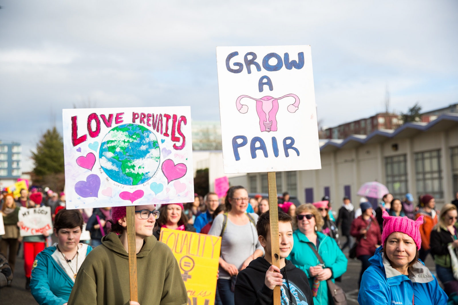 March - Seattle Women's March 2017