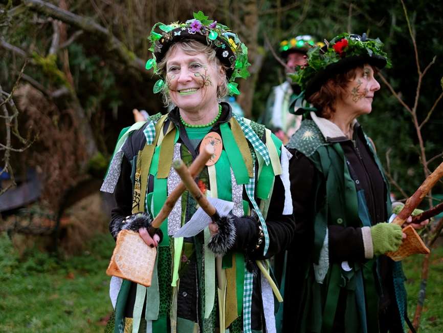 Wassail is a traditional Pagan w_king as much noise as possible. 