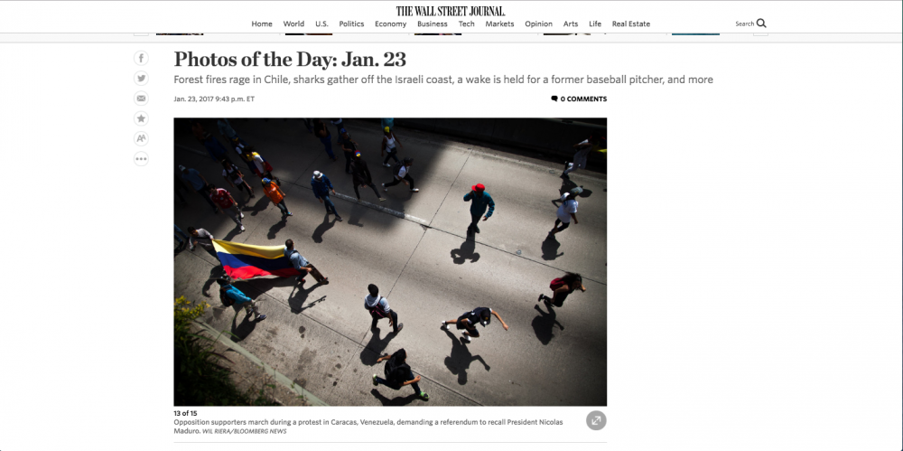 Wall Street Journal Photos of the Day
