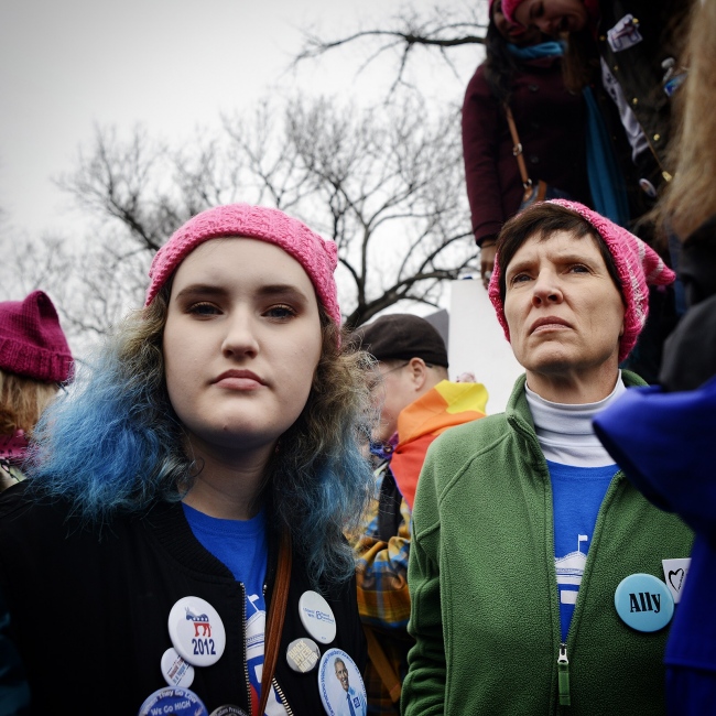 Image from Protest  - Participants in the Women's March on Washington...