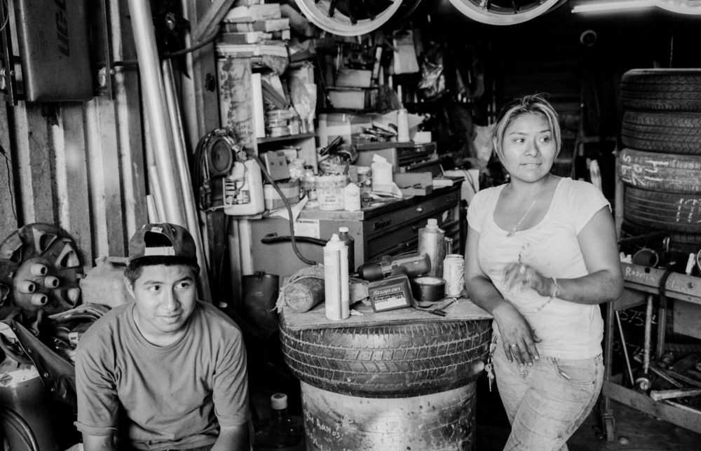 Lina Tapia, Willets Point - Lina Tapia is one of a hand full of women who own there...