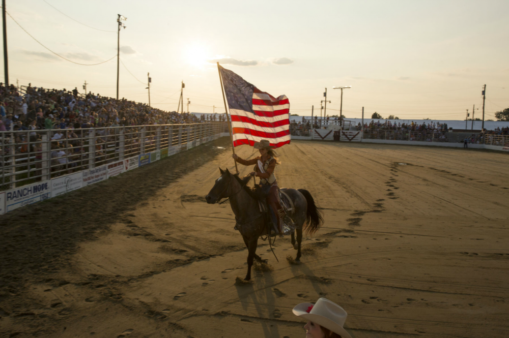  2015 Miss Rodeo America LAUREN...1, 2015/Kevin C. Downs/Cosmos) 