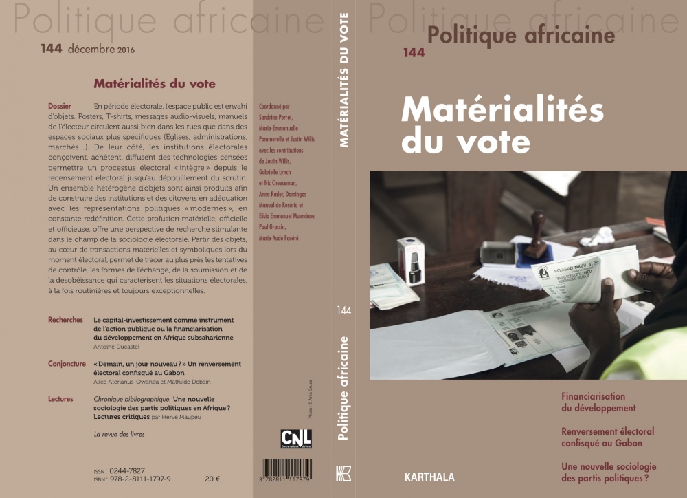 Politique Africaine - Matérialités du vote