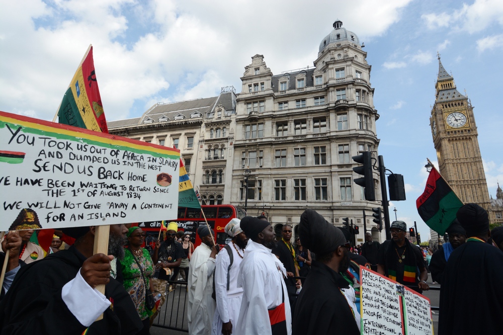 Image from Reparations March- London - ...