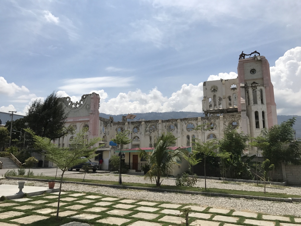 The old Port-au-Prince cathedral_ Haiti, Thursday, March 16, 2017