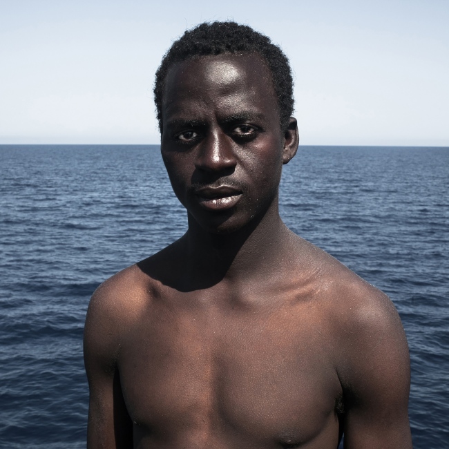 Momodou Alien Jallow (18). Guinea Conakry.