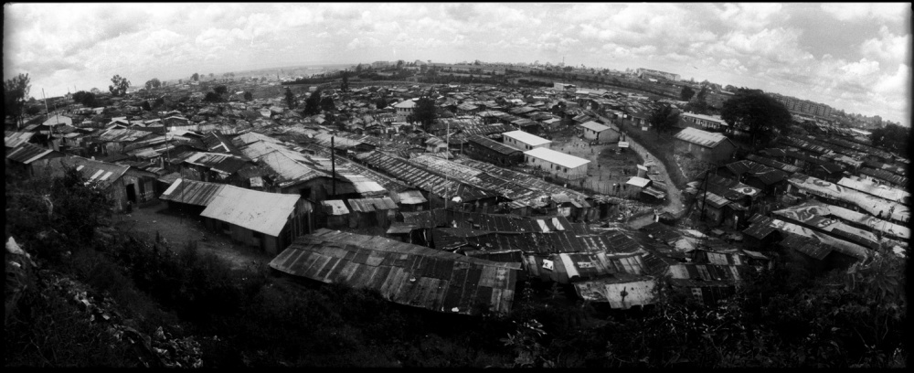 Kibera, the second larget slum ...y, the damage is still evident.