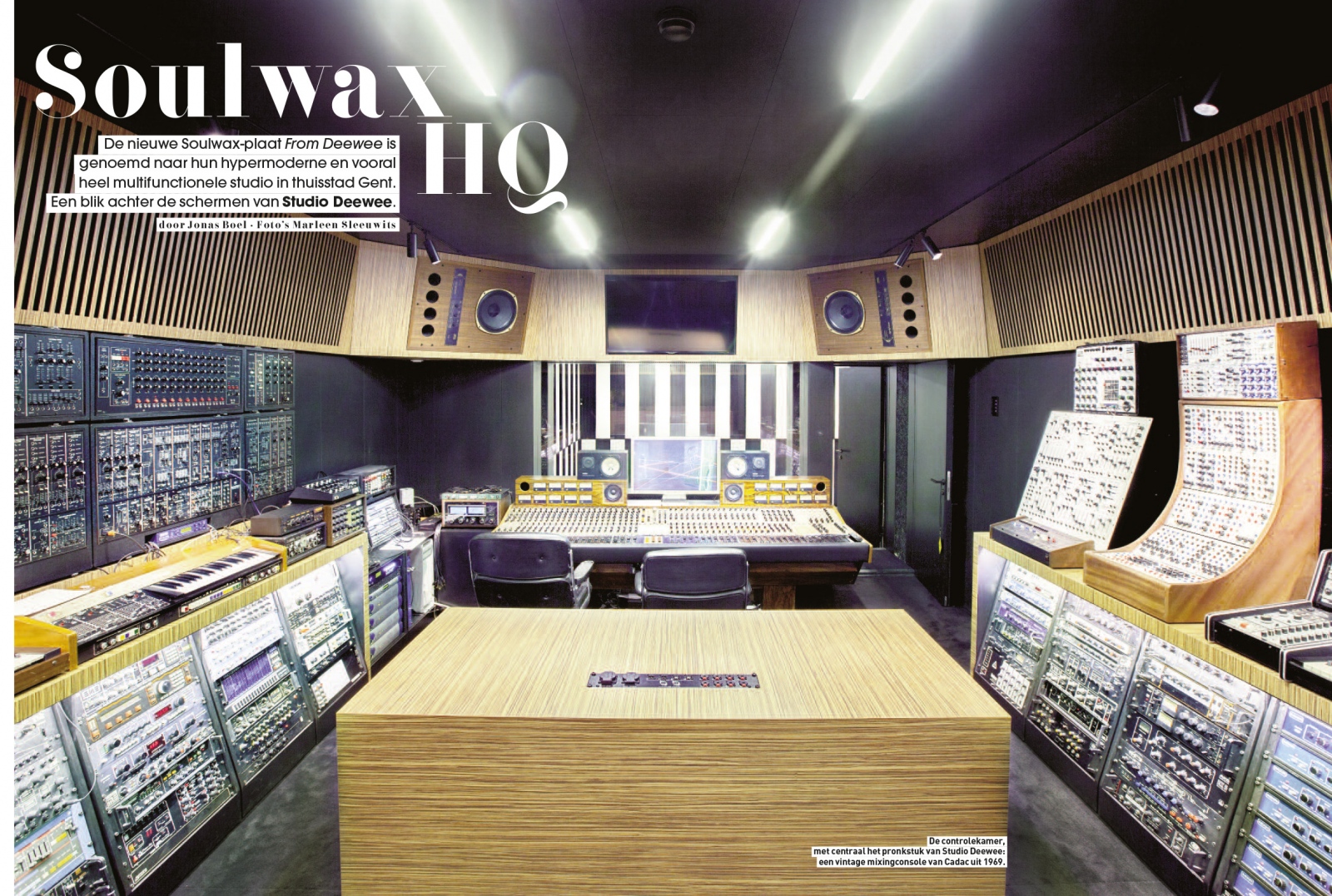 Knack Focus & Wallpaper* Magazine - Soulwax Studio