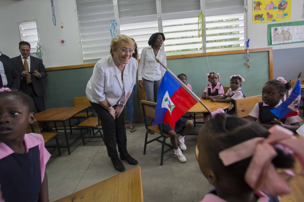 Chile's President visits Haiti - ...