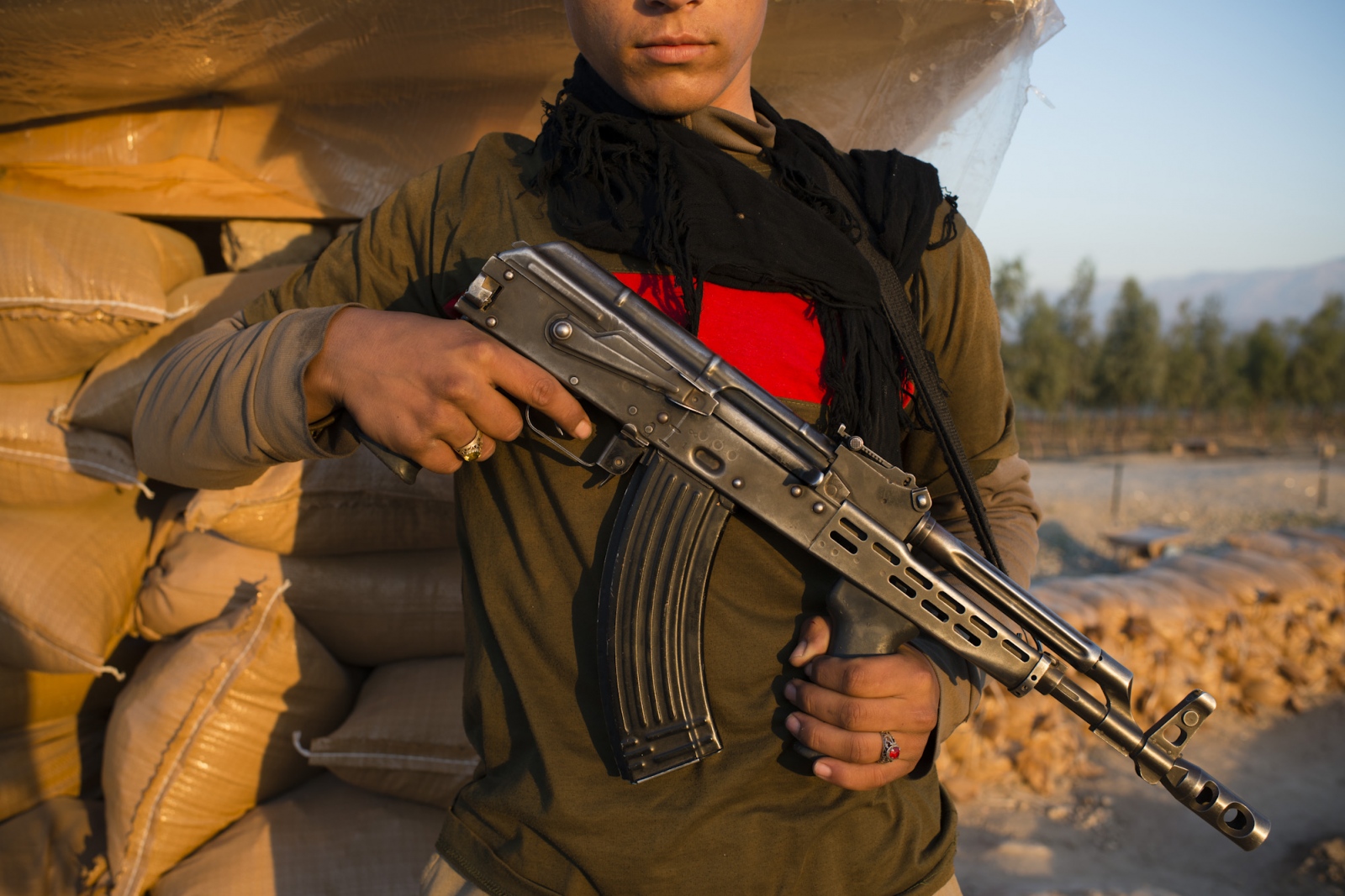 Child Soldiers for CSI - NANGARHAR, AFGHANISTAN | 2015-12-03 | HW is 15 year old...