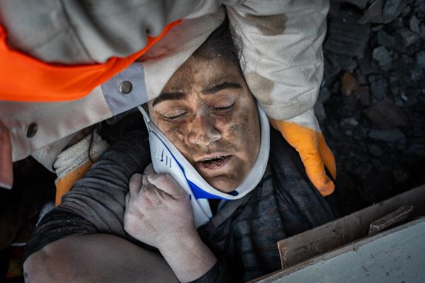 Image from Selected Works - The woman who survived 205 hours after the earthquake is...