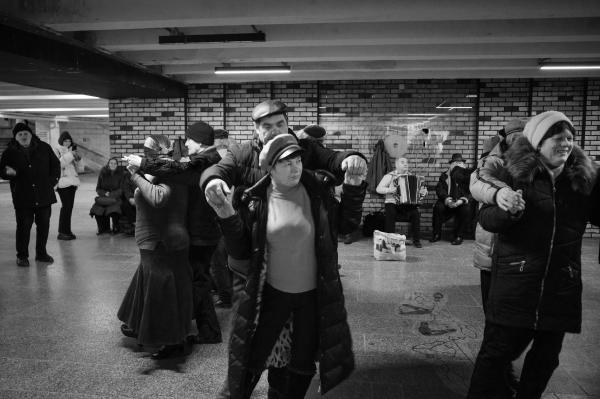 Image from Selected Works - elderly Ukrainians find solace and joy in dancing amidst...