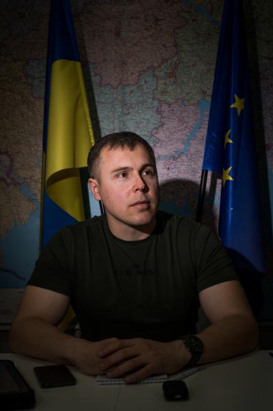 Image from Selected Works - A portrait of Roman Kostenko, Ukrainian commander and...